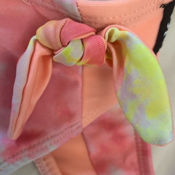 Justice girl youth tie dye 2 two piece bikini swim bathing suit Sz large 12/14 - Picture 5 of 7